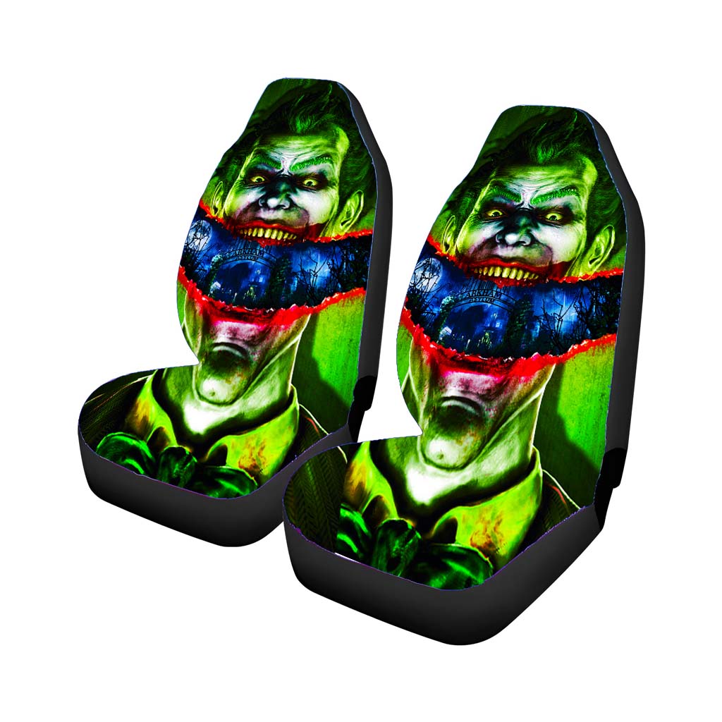 Joker Batman Arkham Asylum Rear Car Seat Covers