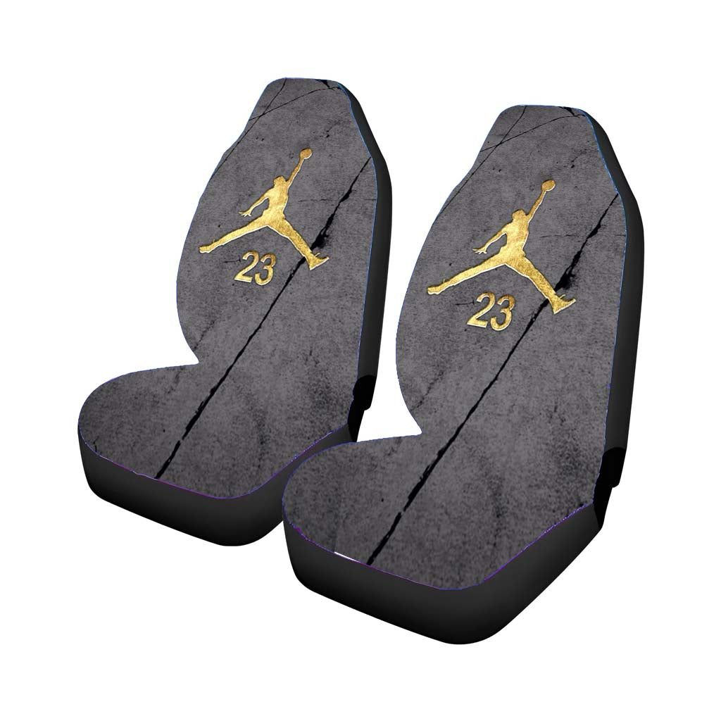 Jordan Gold Marble Rear Car Seat Covers