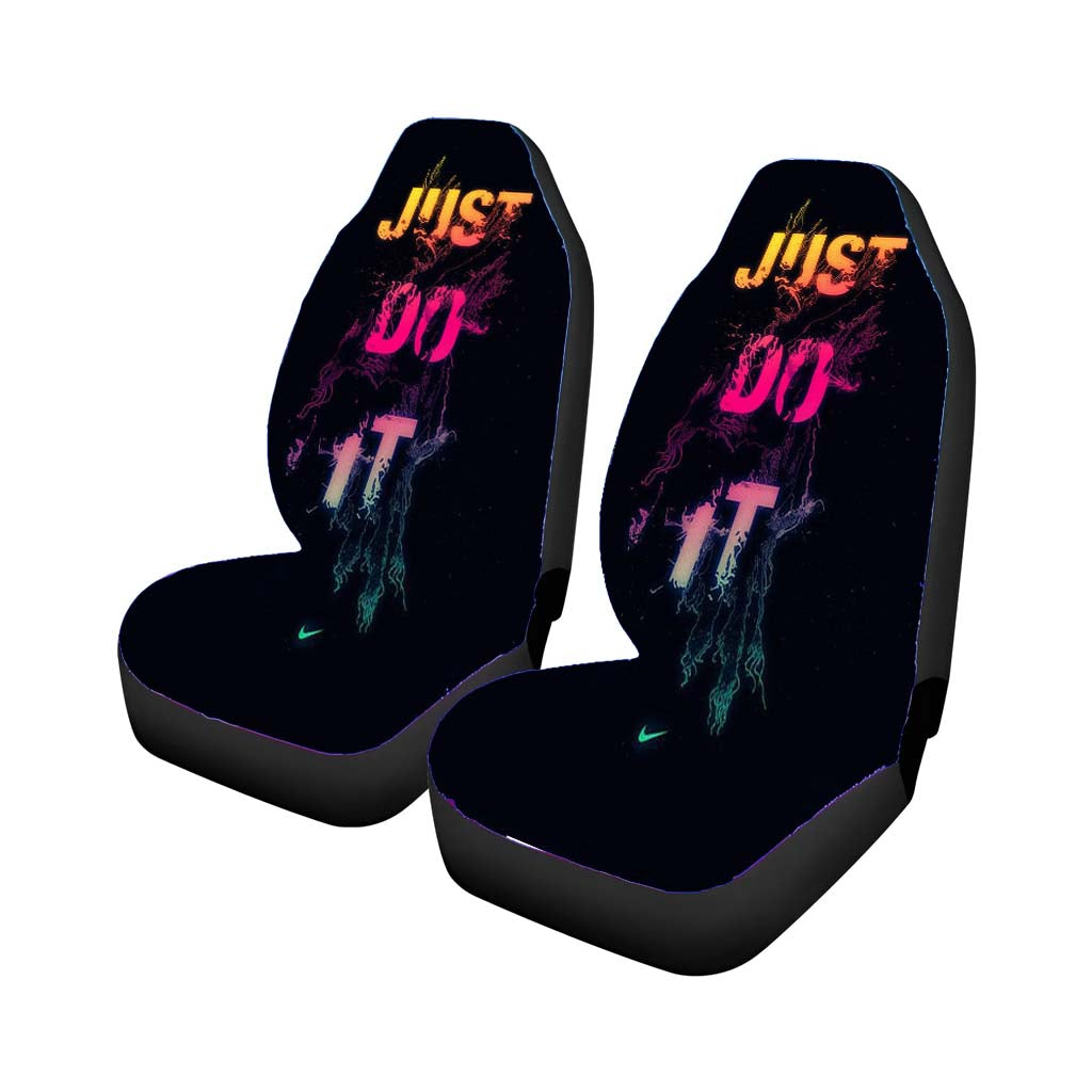 Just Do It Nike Waer Colour Rear Car Seat Covers