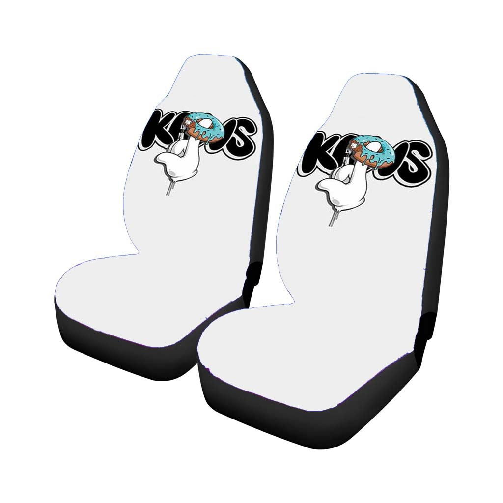 Kaws Finger Donut Rear Car Seat Covers