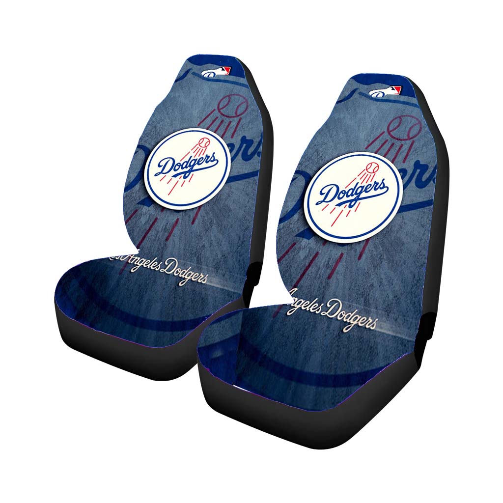 La Dodgers Mlb 2 Rear Car Seat Covers