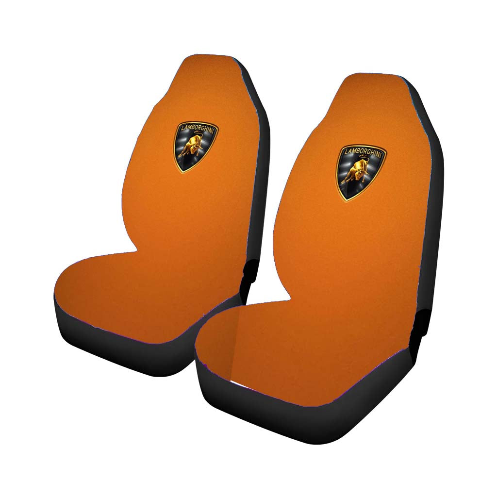 Lamborghini Logo Hd Rear Car Seat Covers