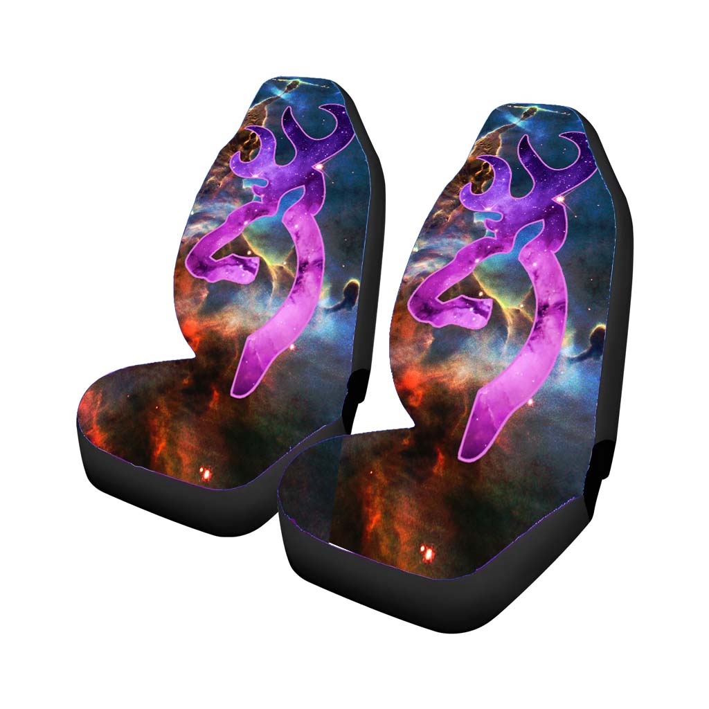 Love Browning Deer Camo Boy 3 Rear Car Seat Covers
