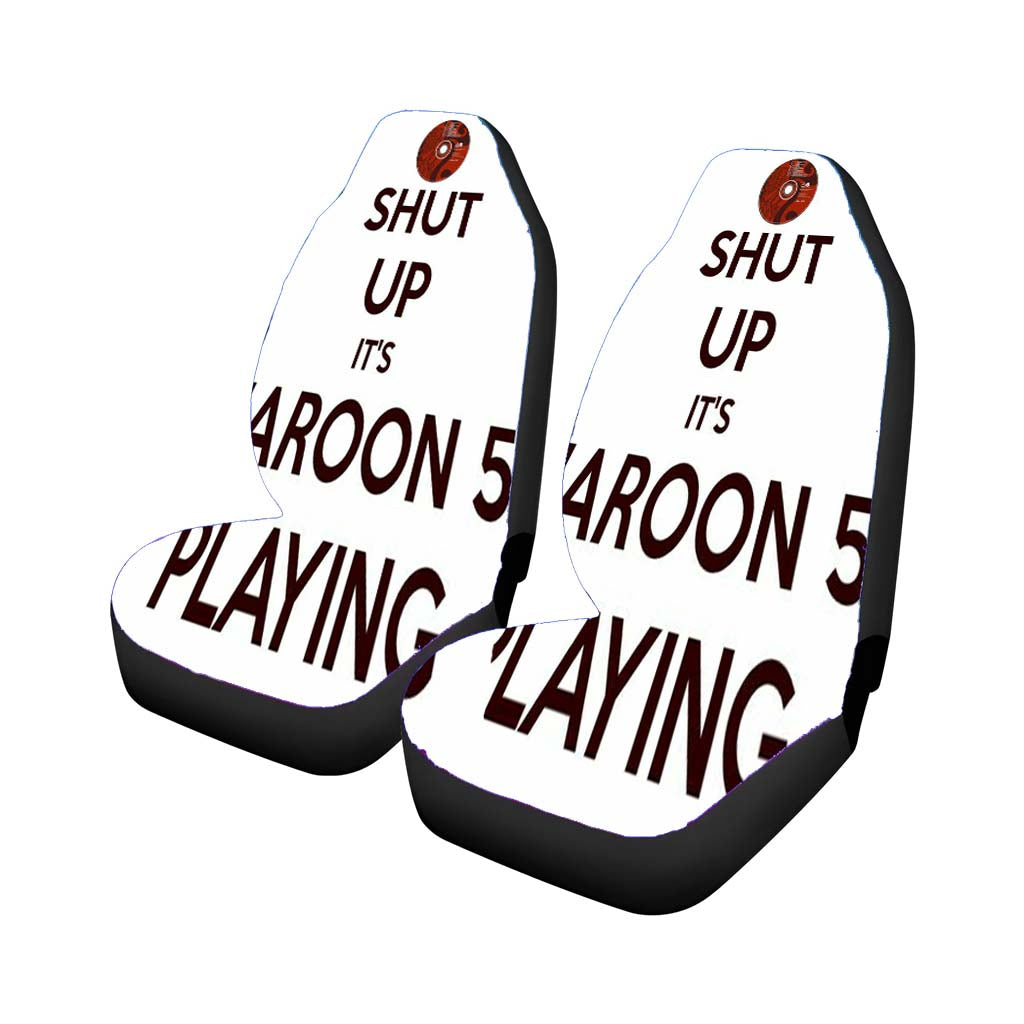 Maroon 5 Playing Rear Car Seat Covers