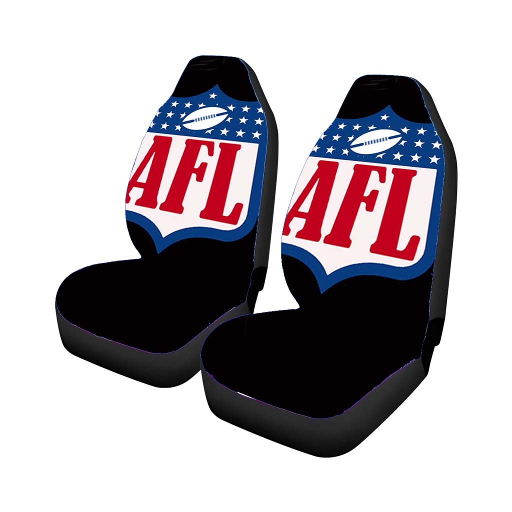 Afl Black Car Seat Cover Waterproof Protection
