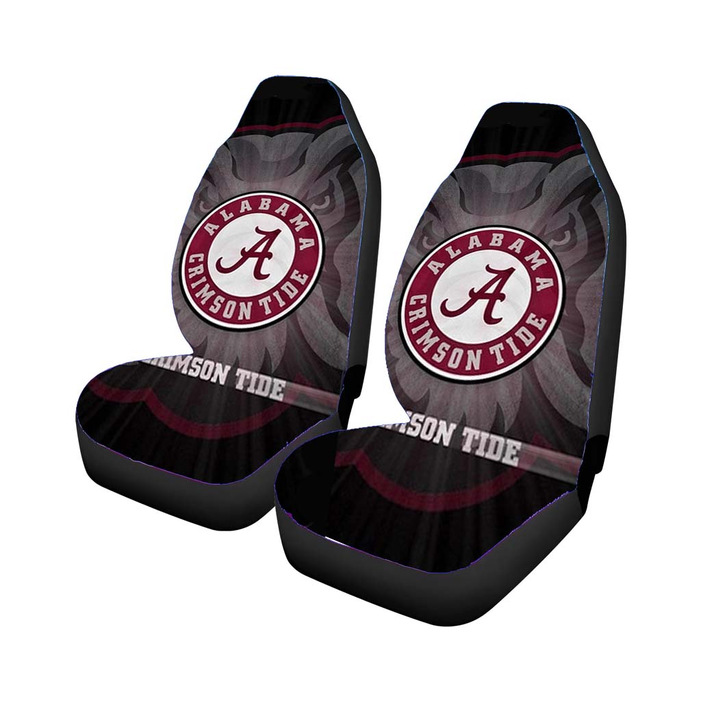 Alabama Crimson Tide Logo Car Seat Cover Waterproof Protection