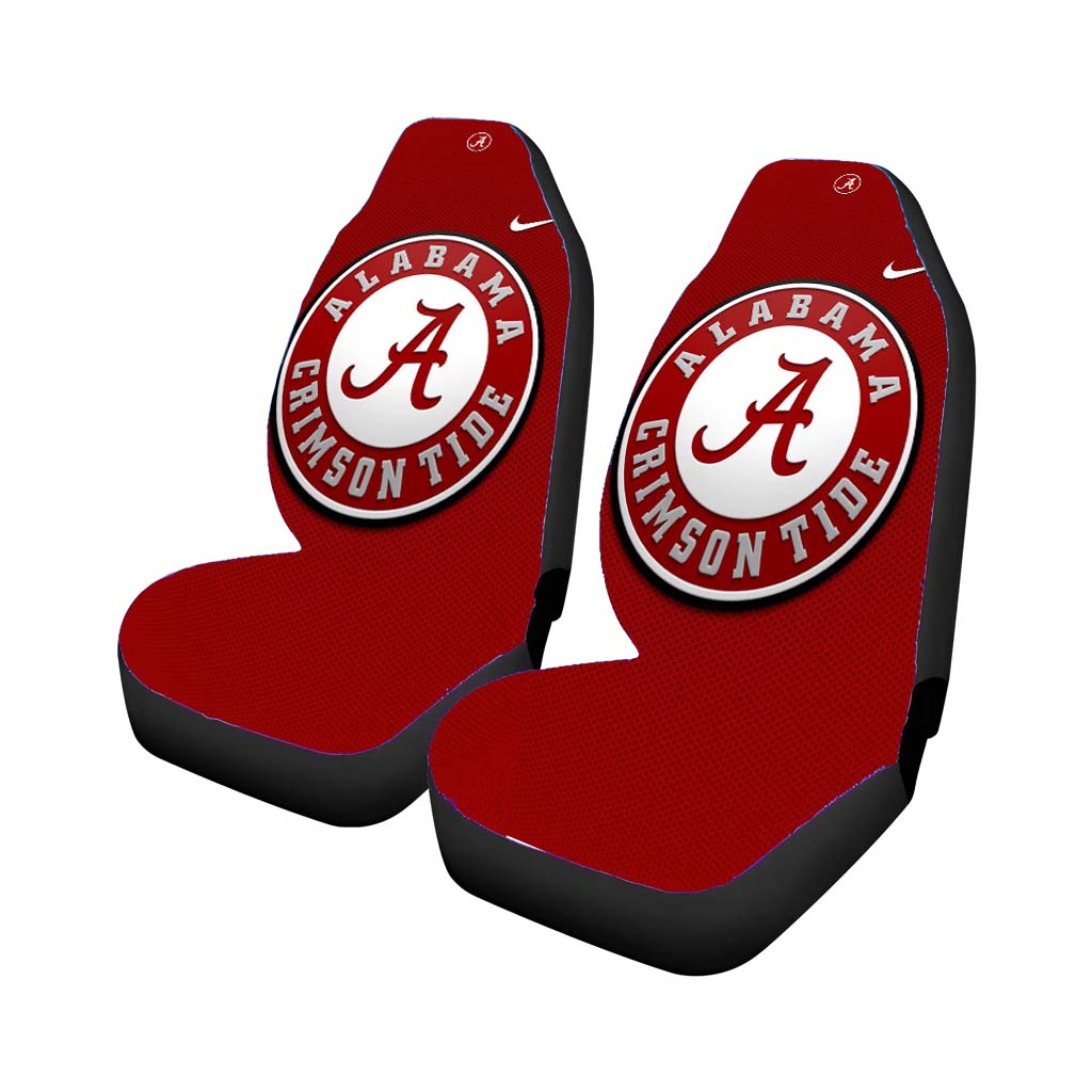Alabama Logo Ribbon Car Seat Covers