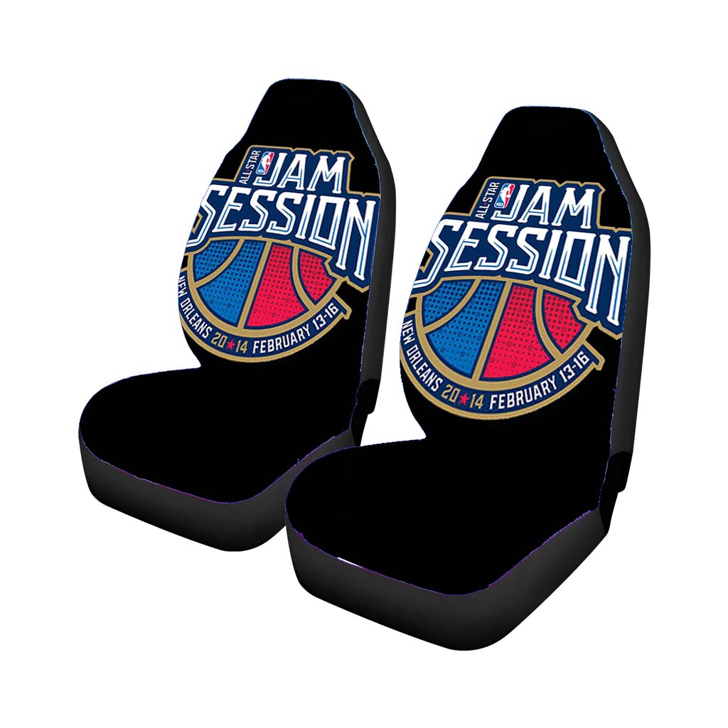 All Star Jam Session Black Car Seat Cover Waterproof Protection