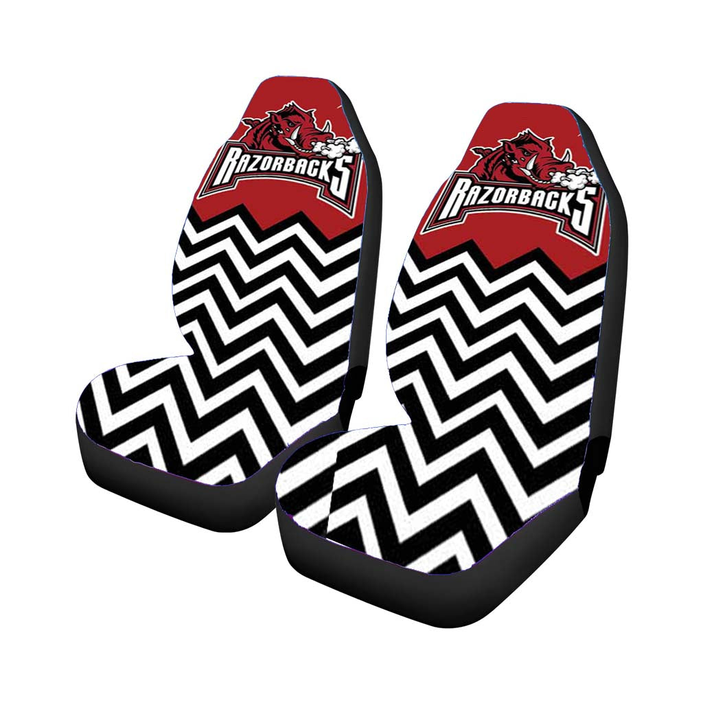 Arkansas Razorbacks Chevron Car Seat Cover Waterproof Protection