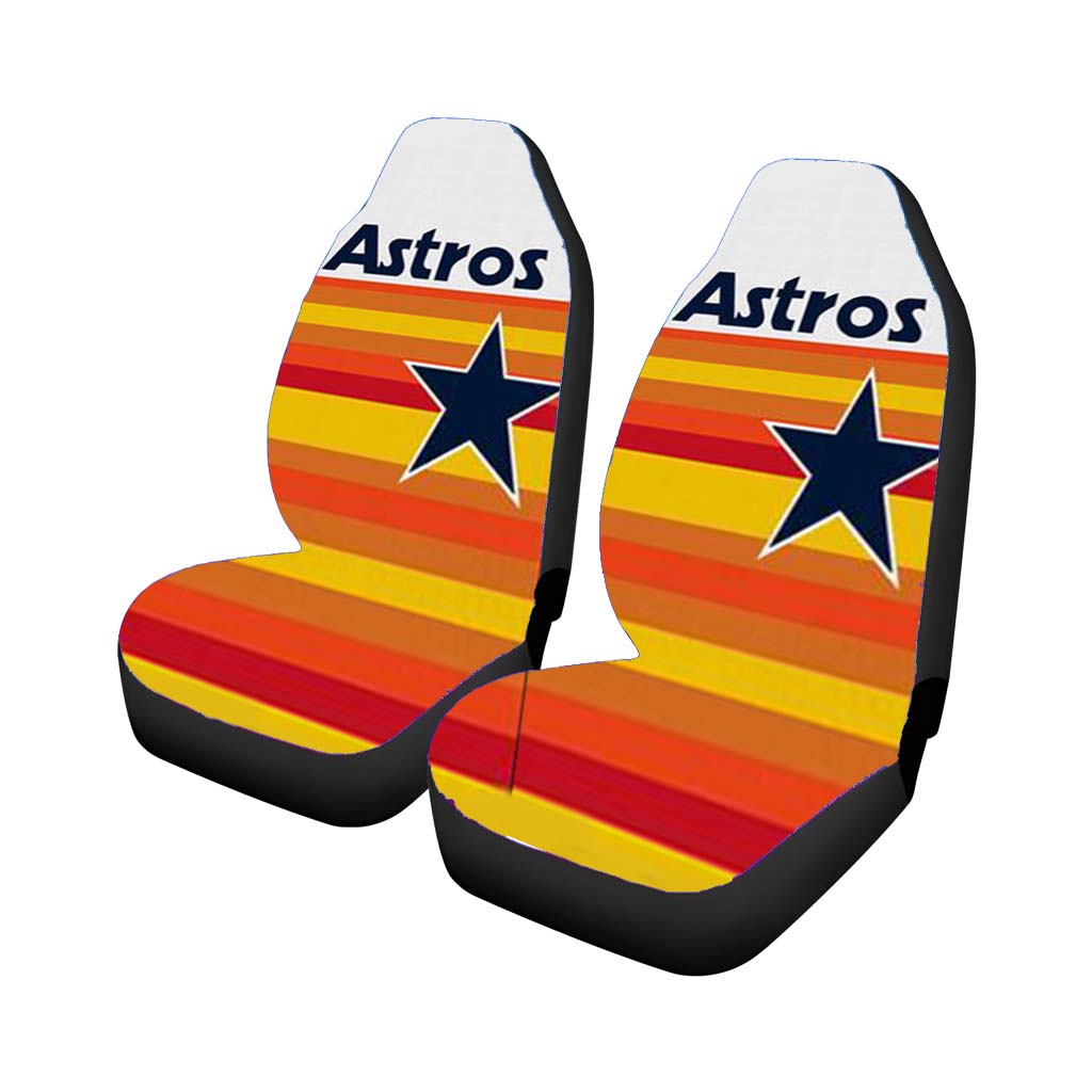 Astros Baseball Logo Car Seat Cover Waterproof Protection