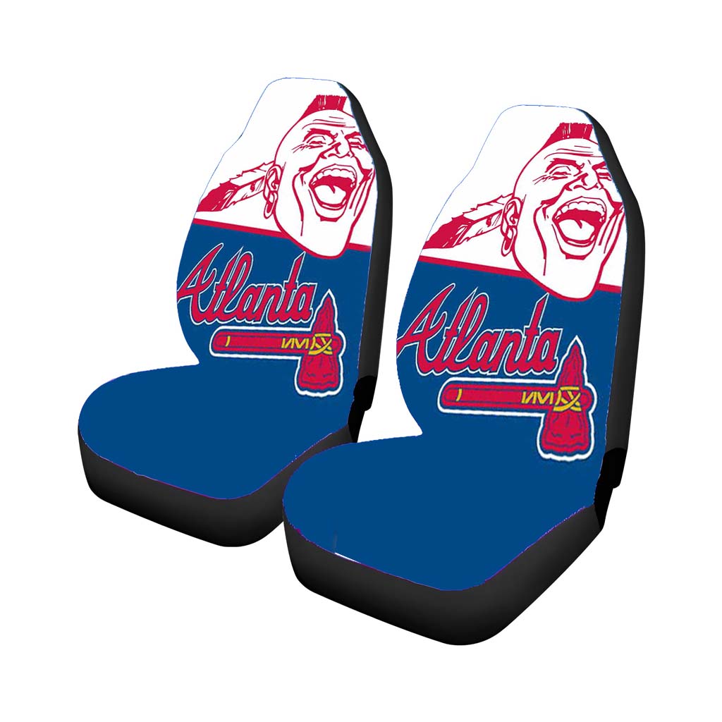 Atlanta Braves 3 Car Seat Covers