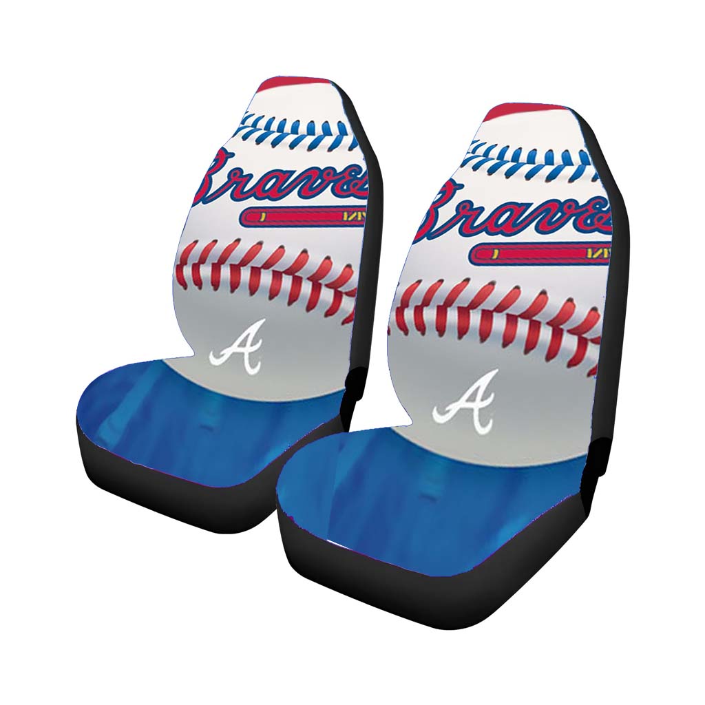 Atlanta Braves A Car Seat Covers