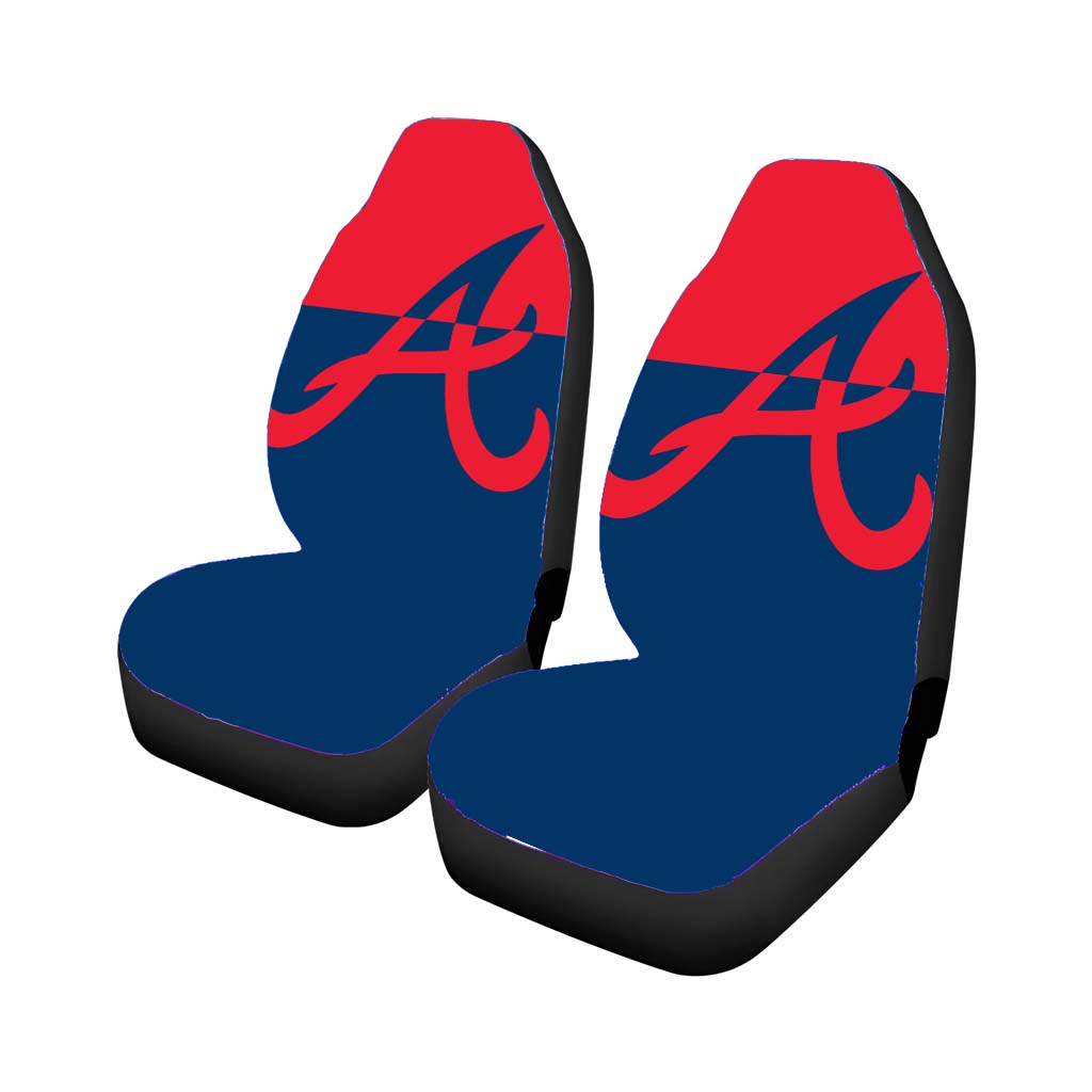 Atlanta Braves Insignia Car Seat Covers