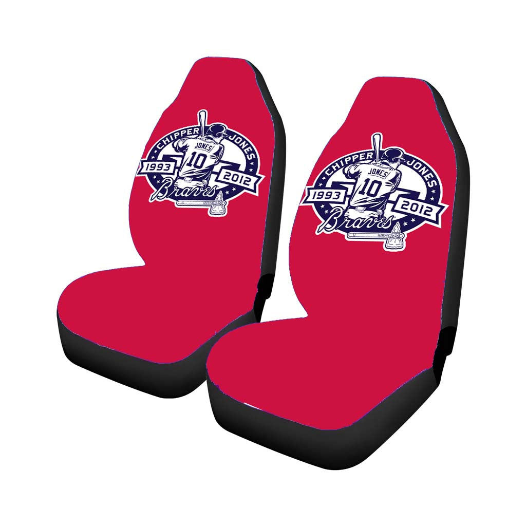 Atlanta Braves Logo Images Car Seat Covers