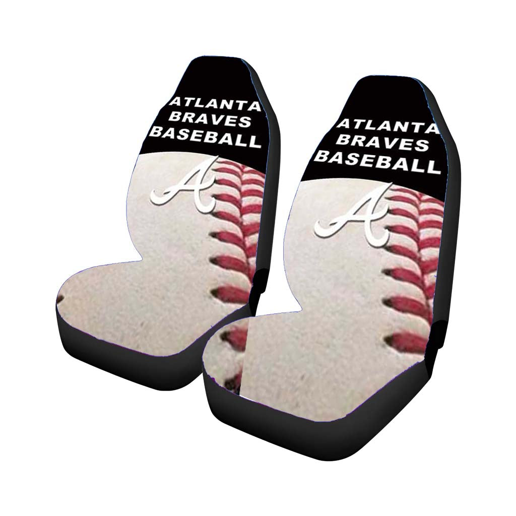 Atlanta Braves On Ball Car Seat Covers