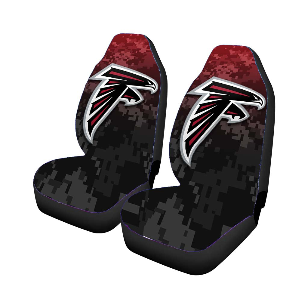 Atlanta Falcons Army Camo Rear Car Seat Covers