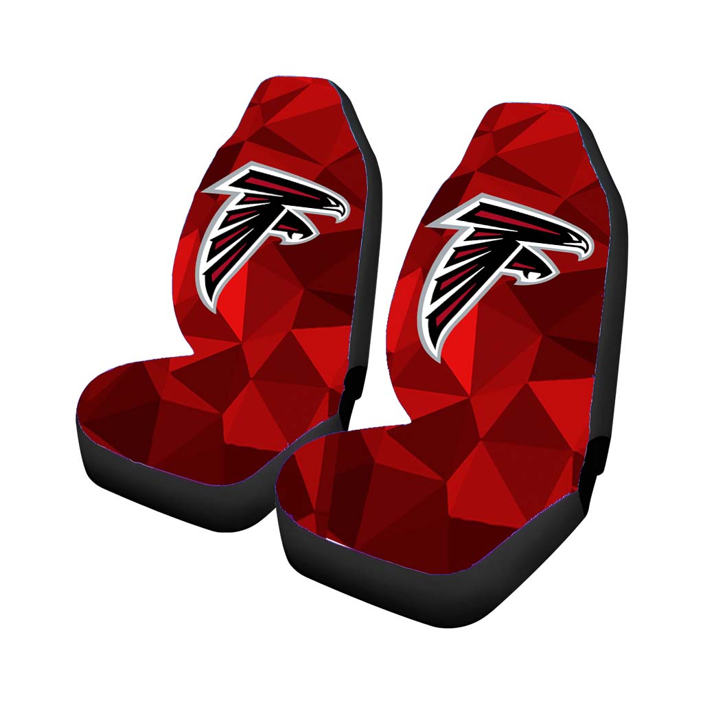 Atlanta Falcons Helmet Logo Pearl Car Seat Covers