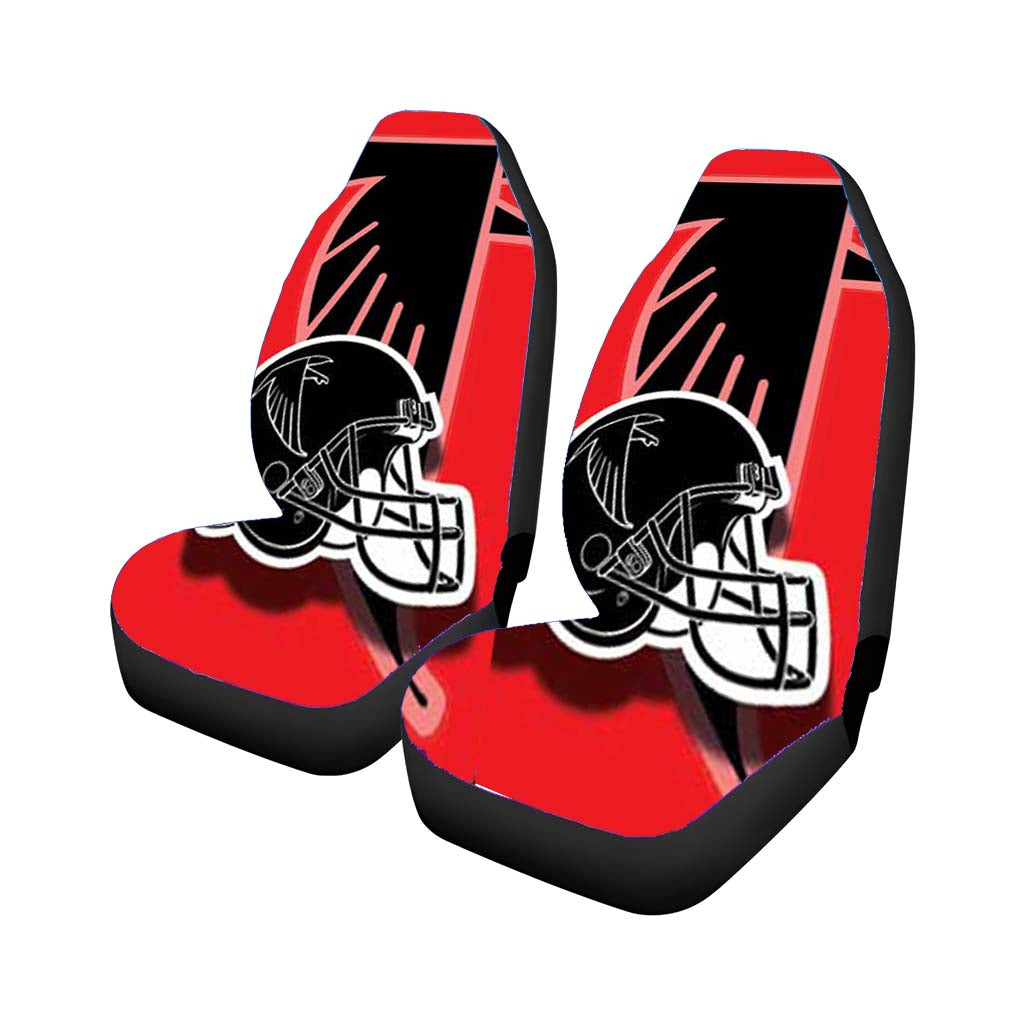Atlanta Falcons Helmet Overlap Car Seat Cover Waterproof Protection