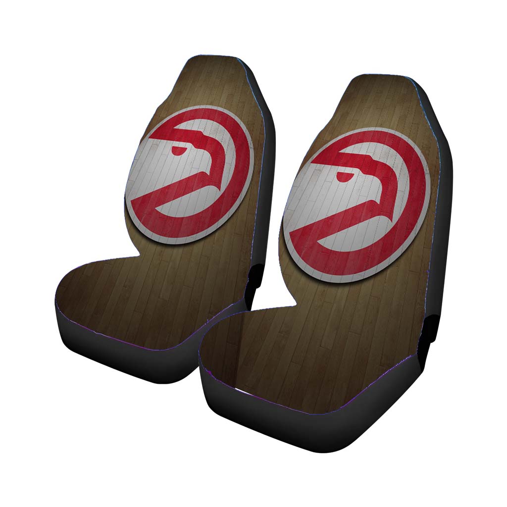 Atlanta Hawks Hardwood Car Seat Covers