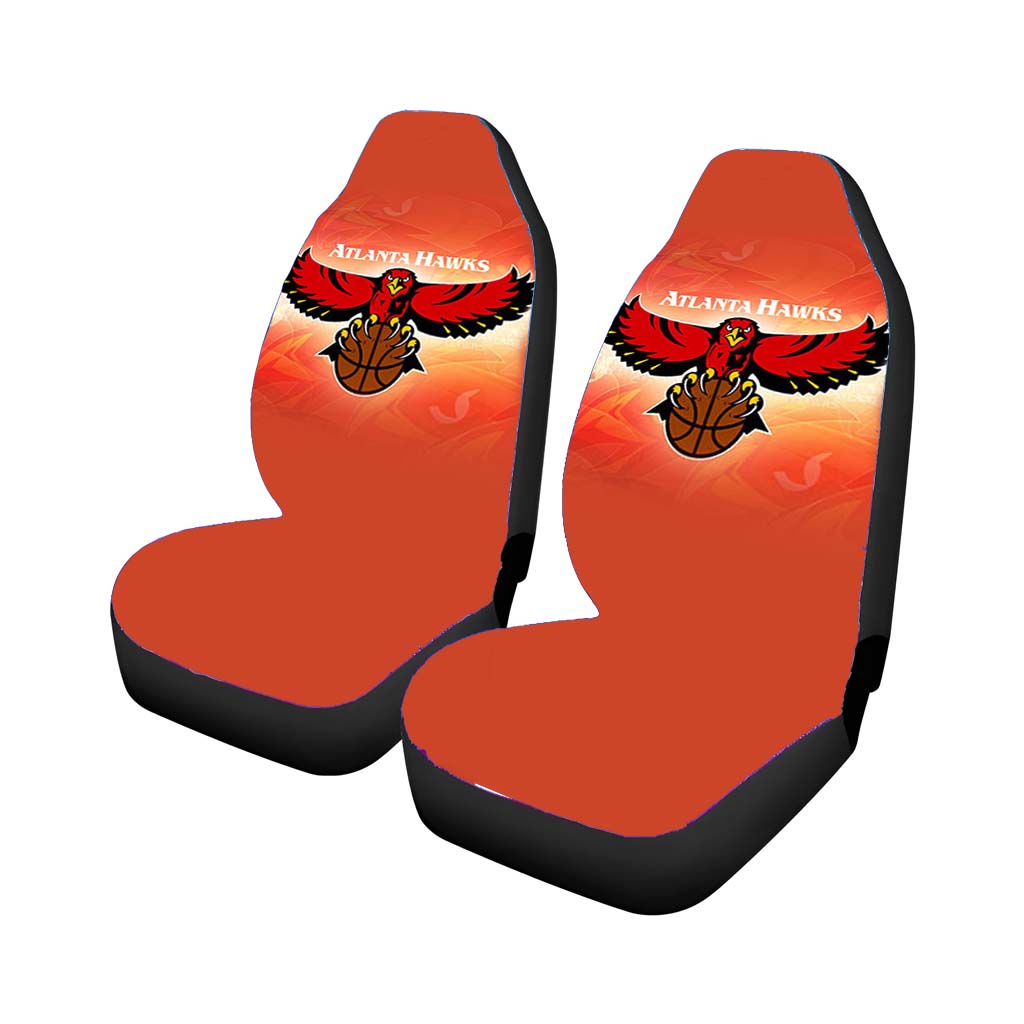 Atlanta Hawks Pettern Car Seat Covers