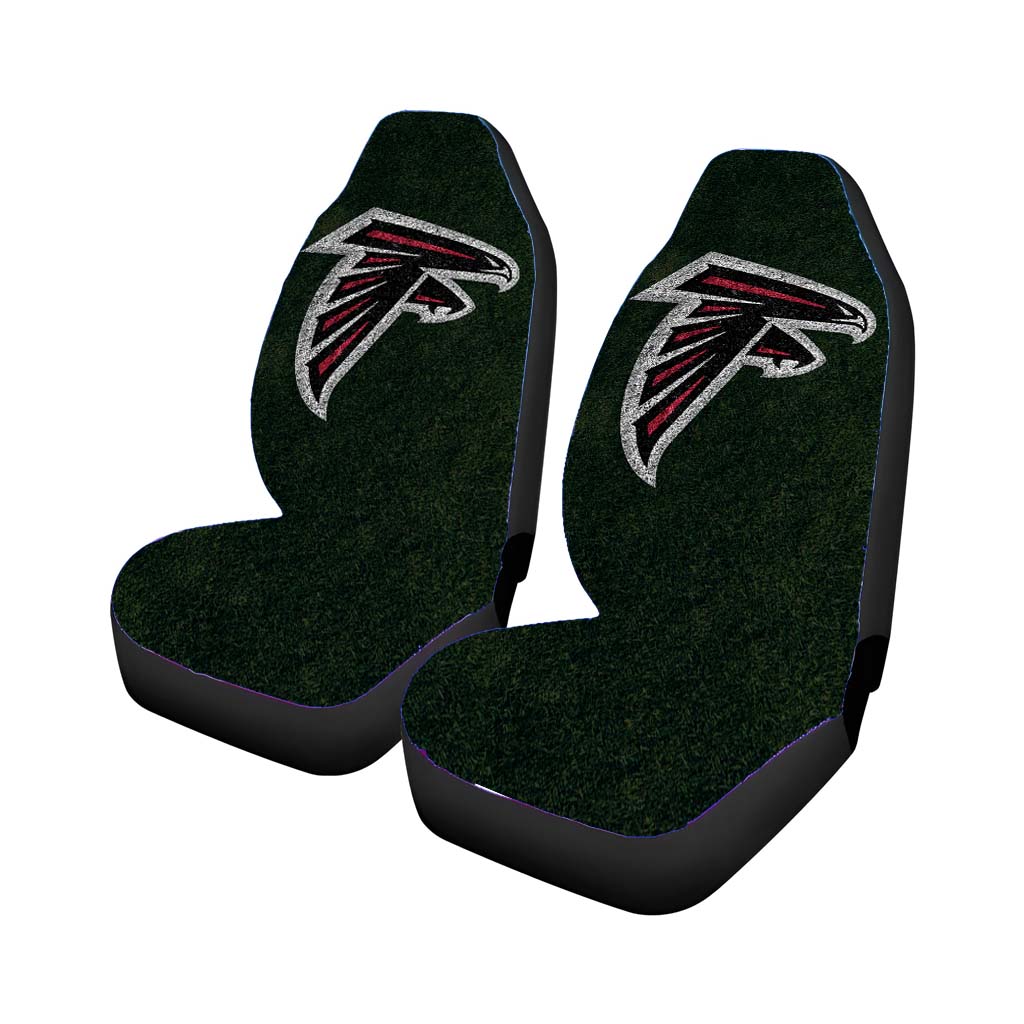 Atlanta Super Bowl Li Logo Grass Car Seat Cover Waterproof Protection