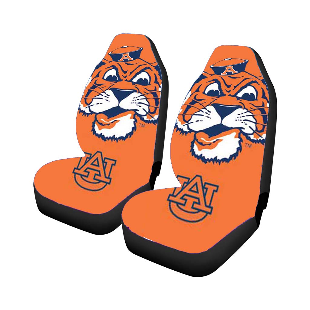 Auburn Tigers Face Rear Car Seat Covers