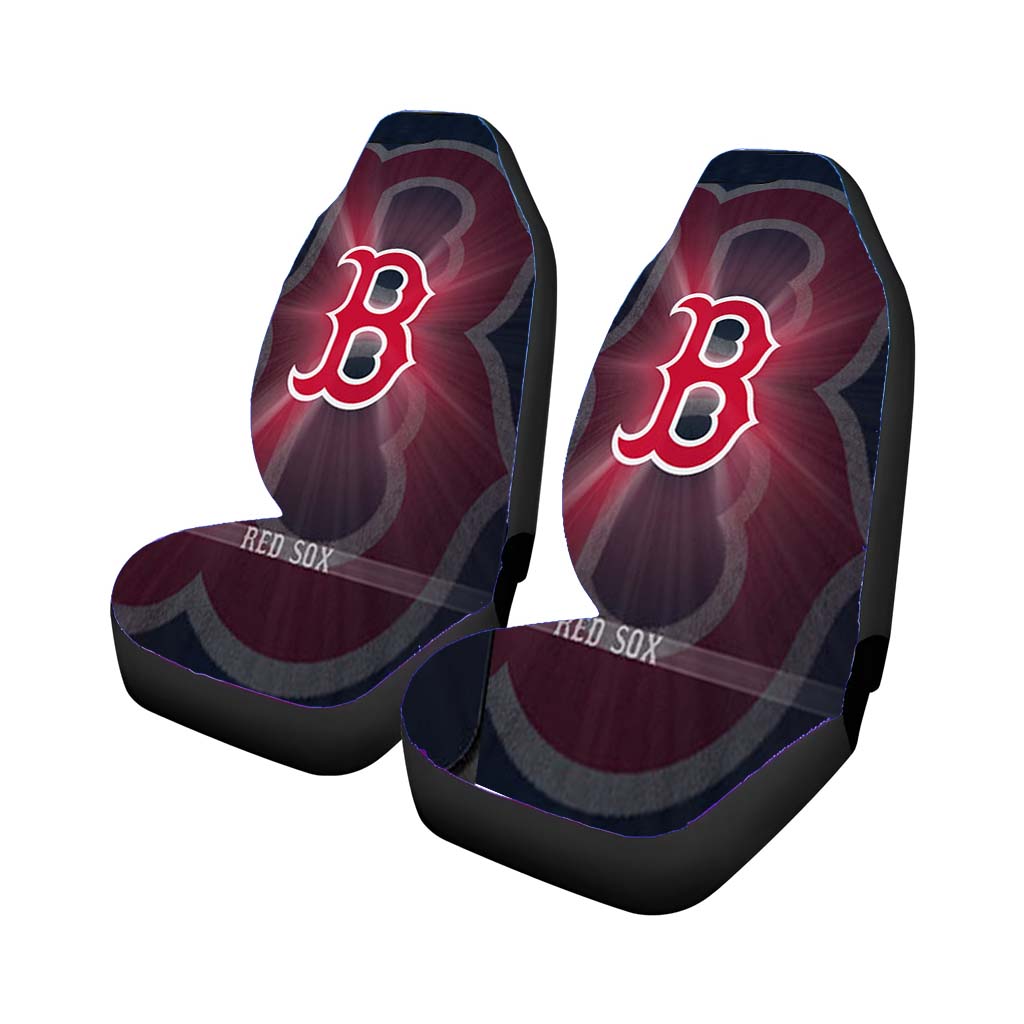 B Red Sox Car Seat Covers