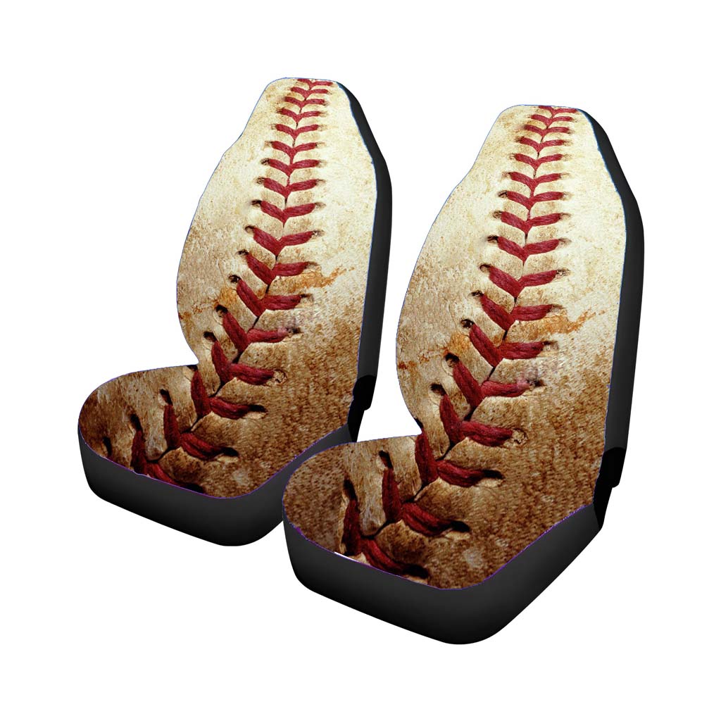 Baseball Stitching Rear Car Seat Covers