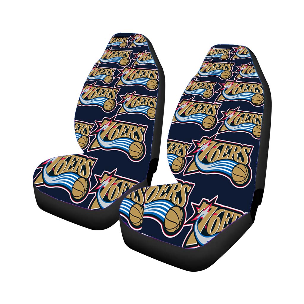 Basket Ball 76Ers Nba Car Seat Covers