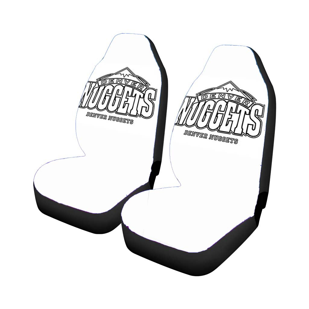 Basketball At Coloring Denver Nuggets Car Seat Covers