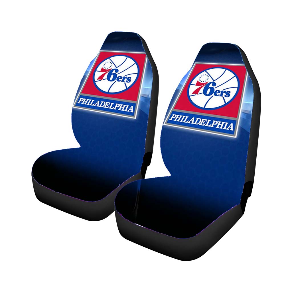 Beautiful Philadelphia 76Ers Car Seat Covers