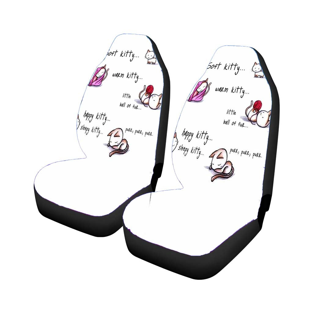 Big Bang Theory Cute Soft Kitty Warm Kitty Car Seat Covers