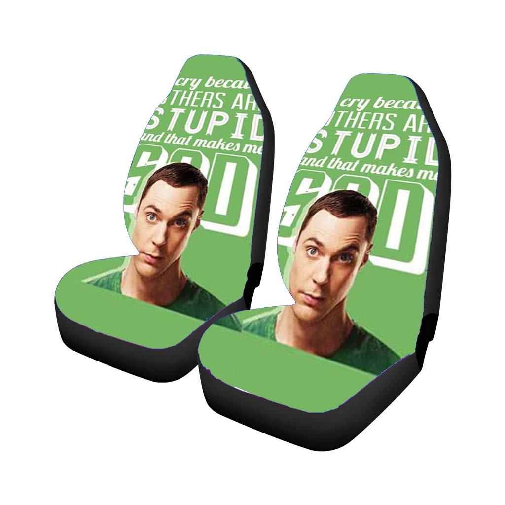 Big Bang Theory I Cry Car Seat Cover Waterproof Protection