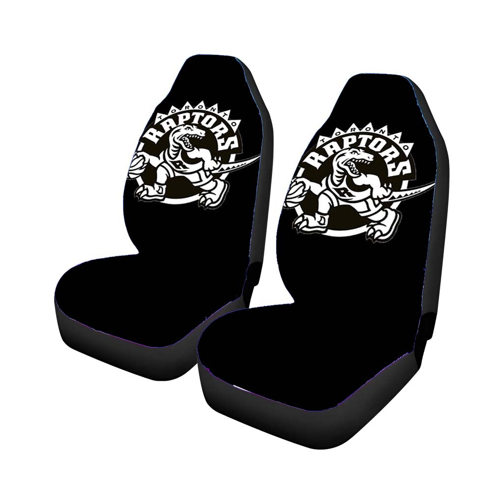 Black And White Toronto Raptors Car Seat Covers