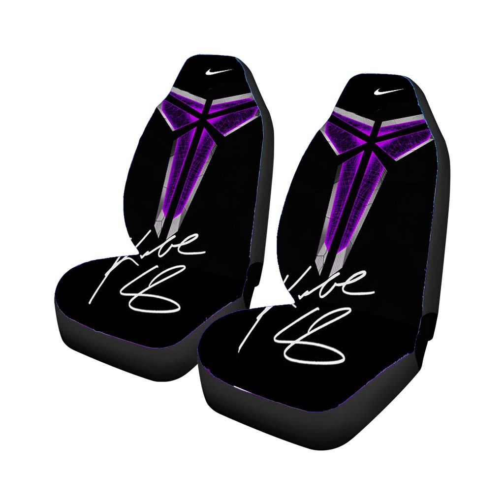 Black Mamba Kobe Bryant Logo Rear Car Seat Covers