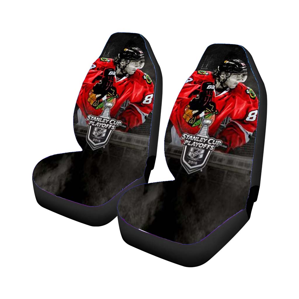 Blackhawks Hockey Chicago Captain Morgan Car Seat Covers