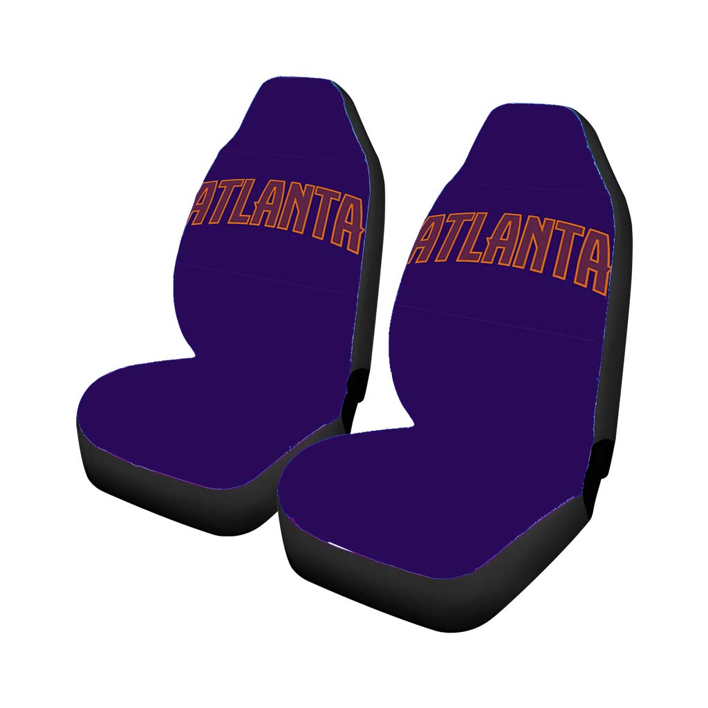 Blue Atlanta Hawks Car Seat Covers