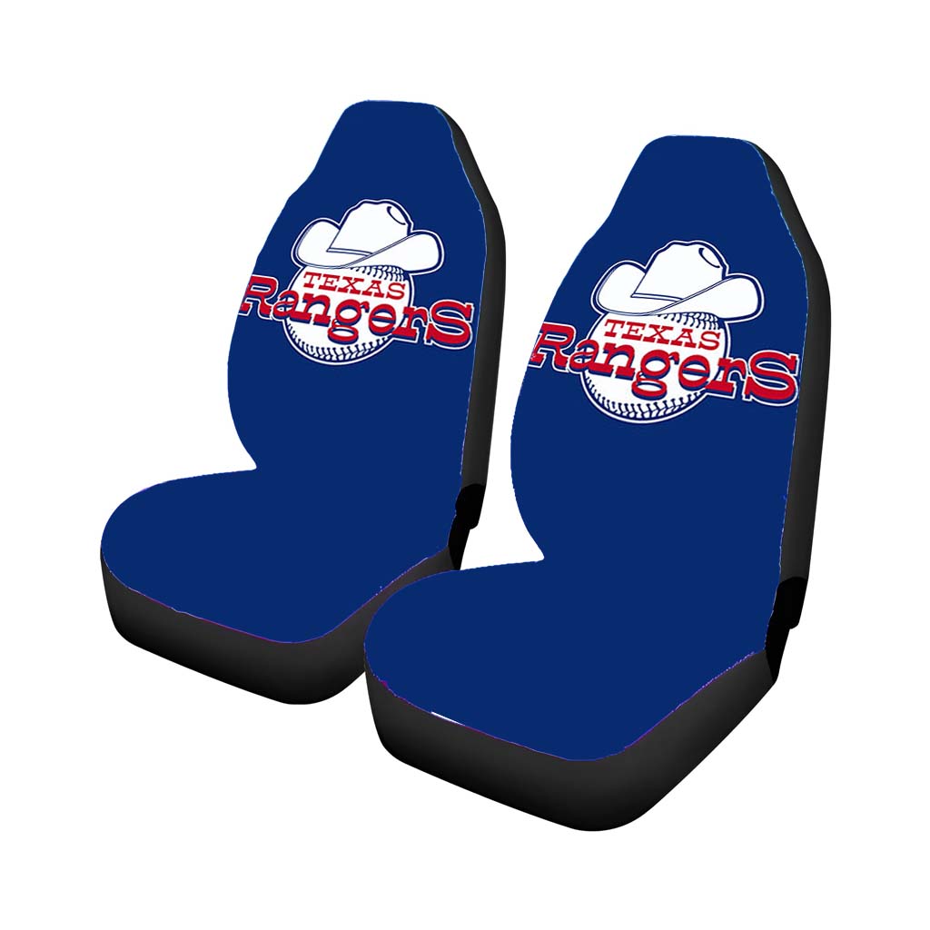 Blue Texas Ranger Good Car Seat Cover Waterproof Protection