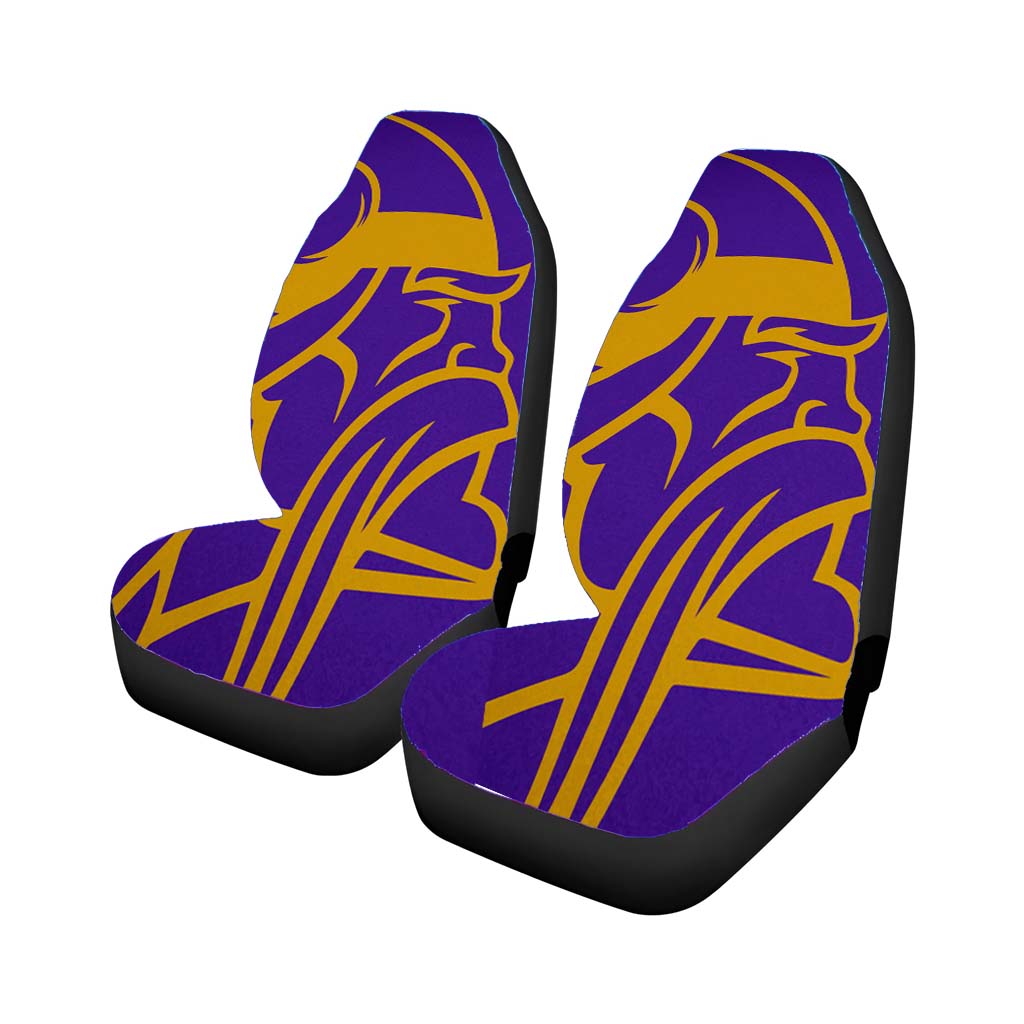 Blue Viking Minnesota Car Seat Covers