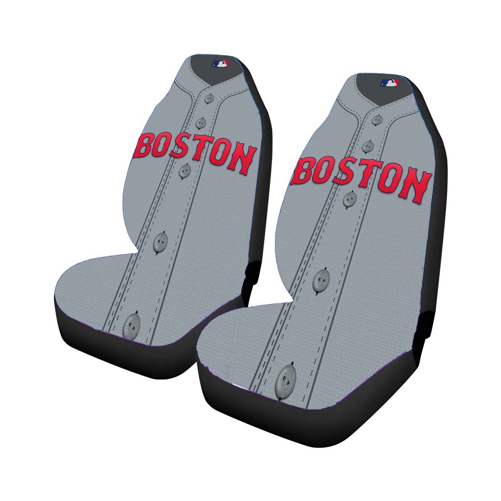 Boston Baseball Uniform Car Seat Covers
