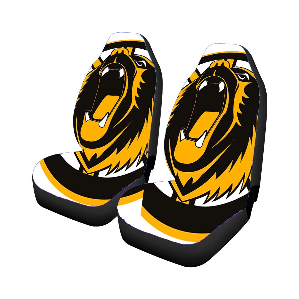 Boston Bruins Hockey Team Emblem Car Seat Covers