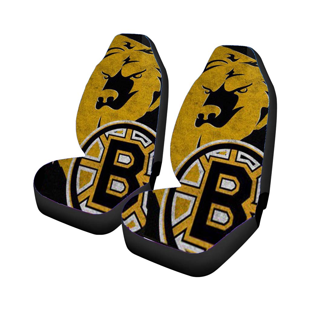 Boston Bruins Nhl Sport Logo Car Seat Covers