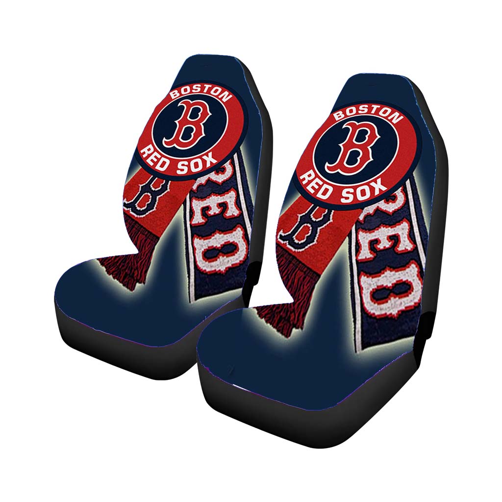 Boston Red Car Seat Covers