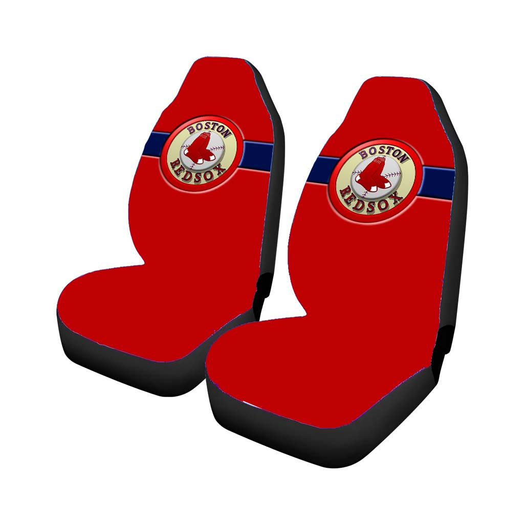 Boston Red Sox Logo Car Seat Covers