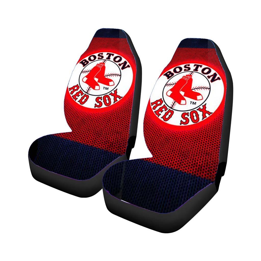 Boston Red Sox Mlb Sport Logo Car Seat Covers