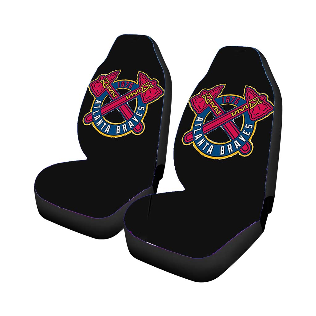 Braves Atlanta Blue Car Seat Covers