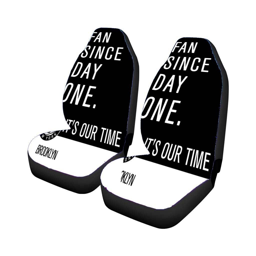 Brooklyn Nets Fan Since Day One Car Seat Covers