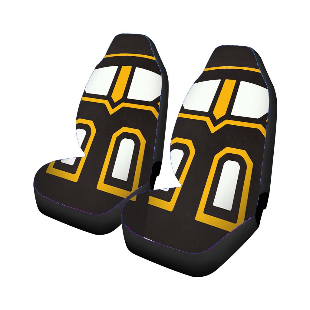 Bruins Boston Logo Texture Car Seat Cover Waterproof Protection