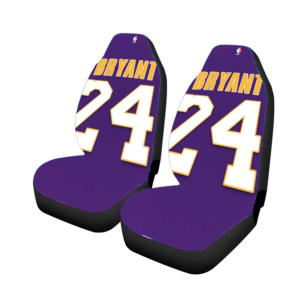 Bryant 24 Lakers Car Seat Covers