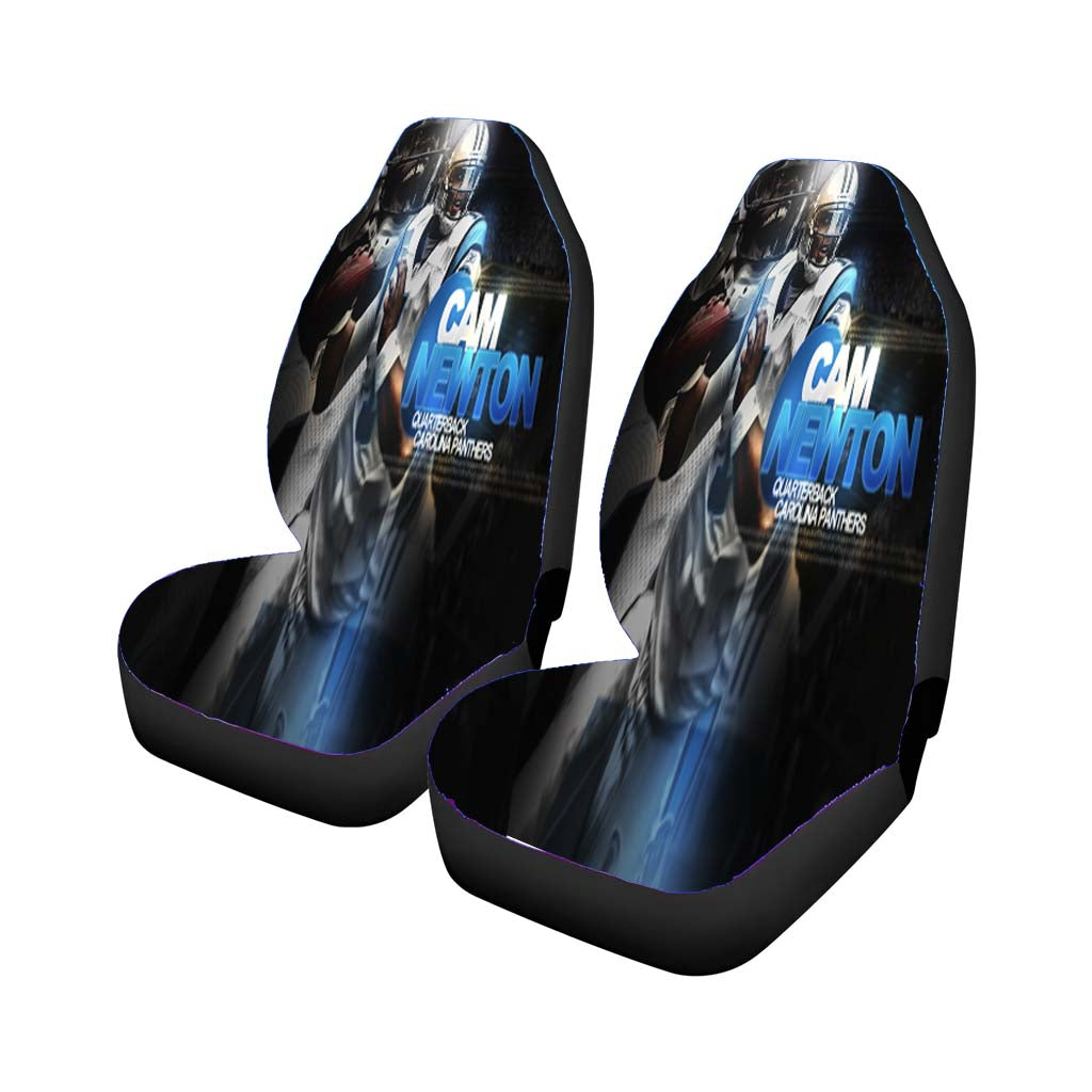 Cam Newton Carolina Panthers 2 Car Seat Cover Waterproof Protection